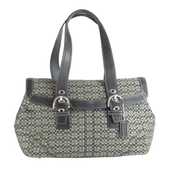 COACH F12312 Large Soho Flap Satchel Bag - Picture 2 of 9